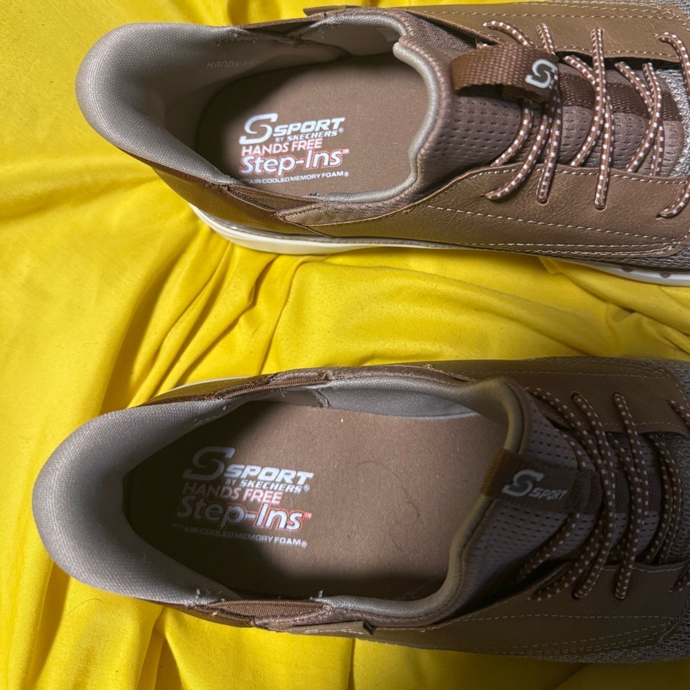 S Sport by Skechers Men's Donovan Step-Ins Sneakers - Light Brown - Picture 4 of 7